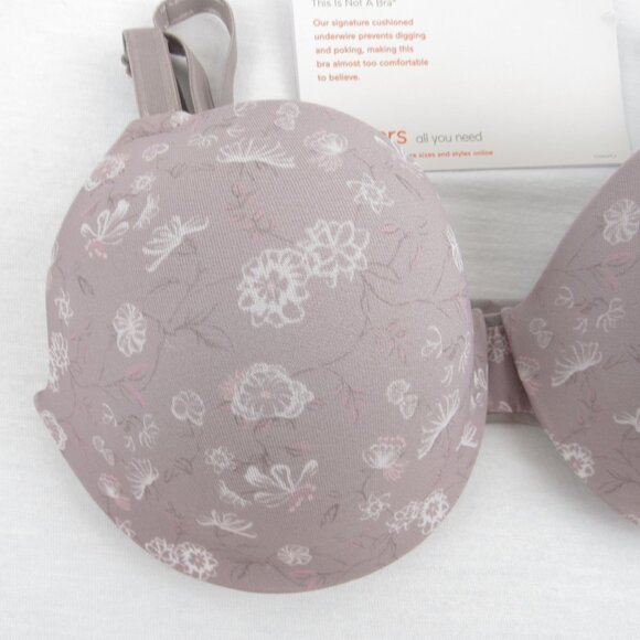 Warners Underwire T-Shirt Bra Women's Size 34B This Is Not a Bra Full Coverage - Picture 4 of 14